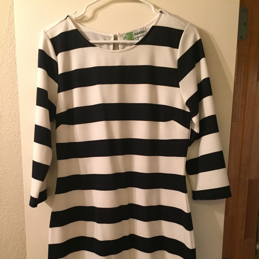 Almost Famous Striped Dress
